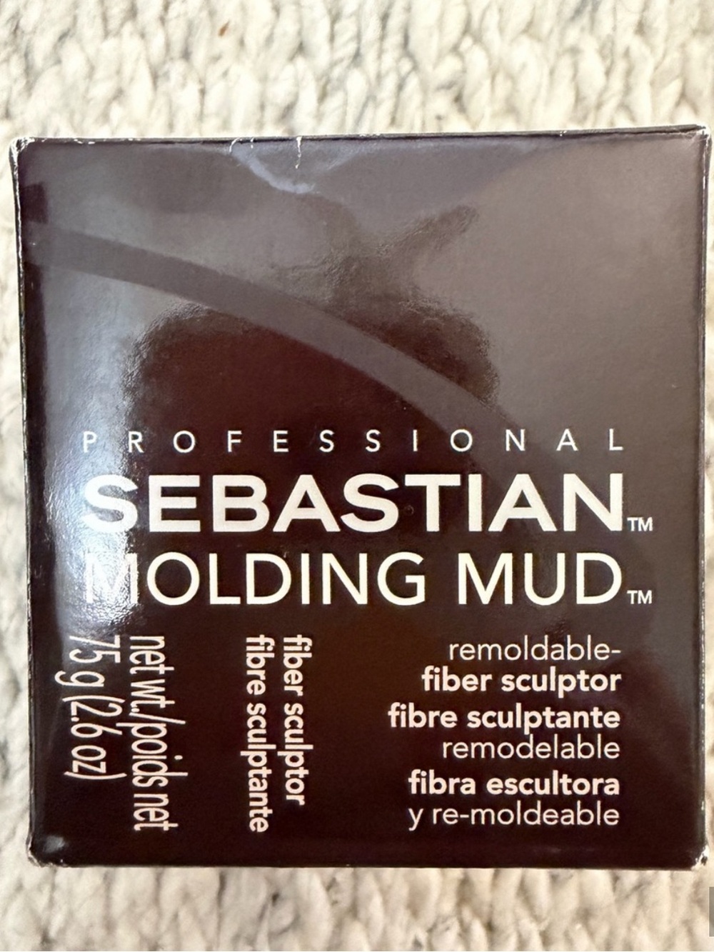 Sebastian Molding Mud Deadstock Rare Creamy Pliable Molding Mud Boho Volume Hair